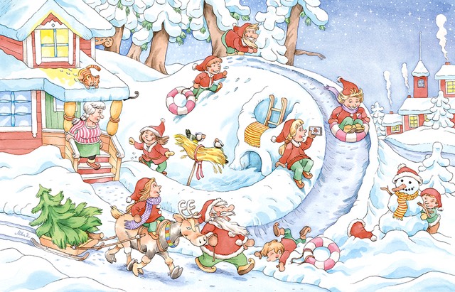 Joulukalenteri 2017 ilman luukkukuvia